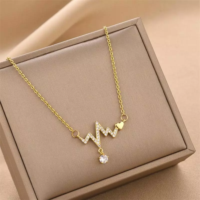 giftaecologist Heartbeat Necklace